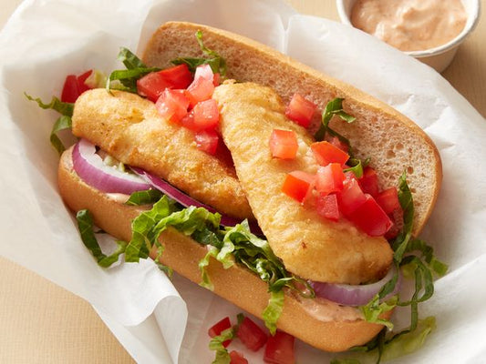 Fried Catfish Po Boy